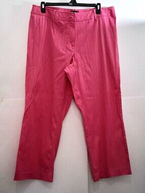 Focus 2000 Bright Pink Straight Leg Women’s Pants Size 18W